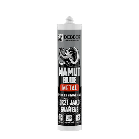 Den Braven lepidlo MAMUT GLUE Metal 290ml  kovově šedá 51915DBX