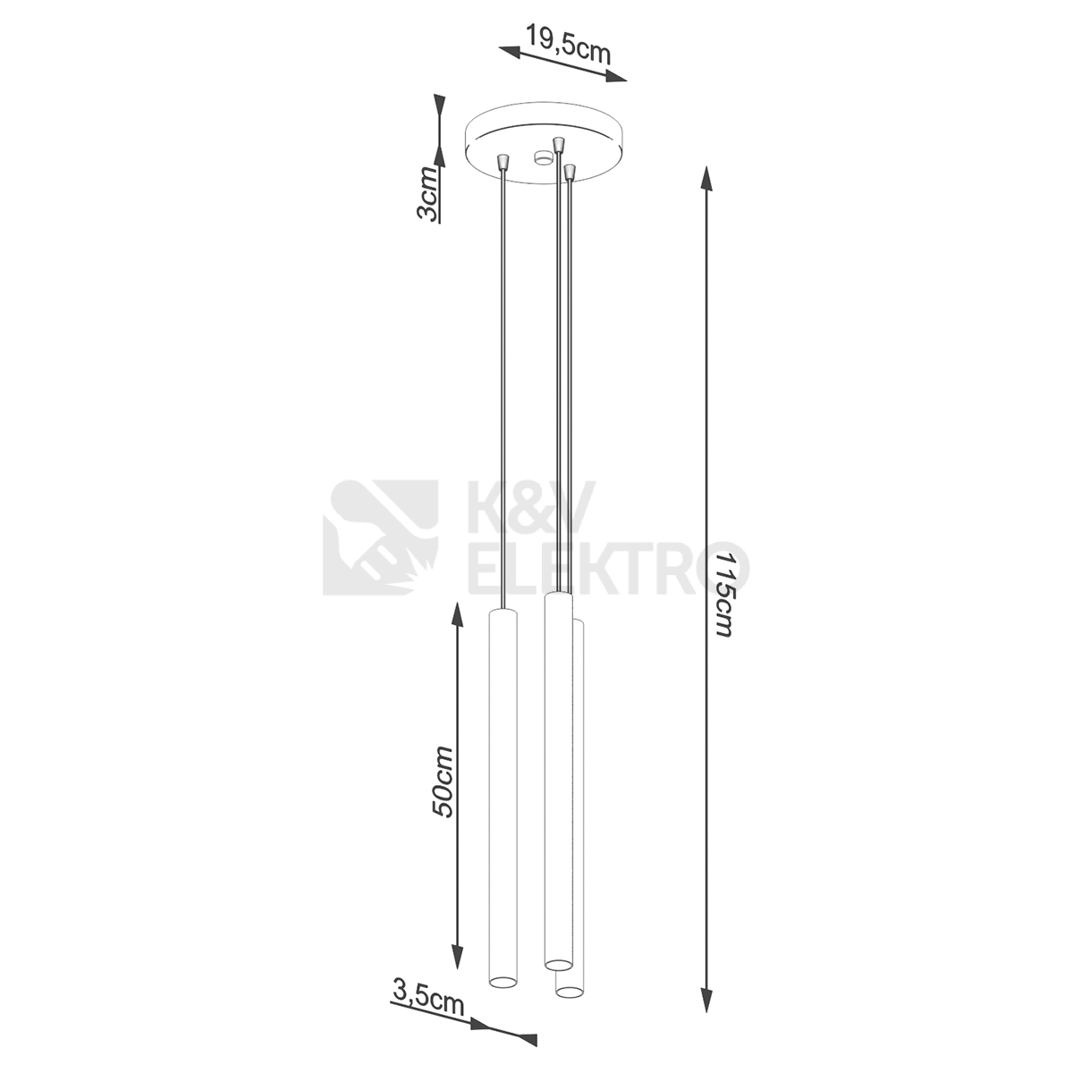 Obrázek produktu Závěsné svítidlo SOLLUX PASTELO 3P dřevo G9 3x8W bez žárovky SL.1268 4